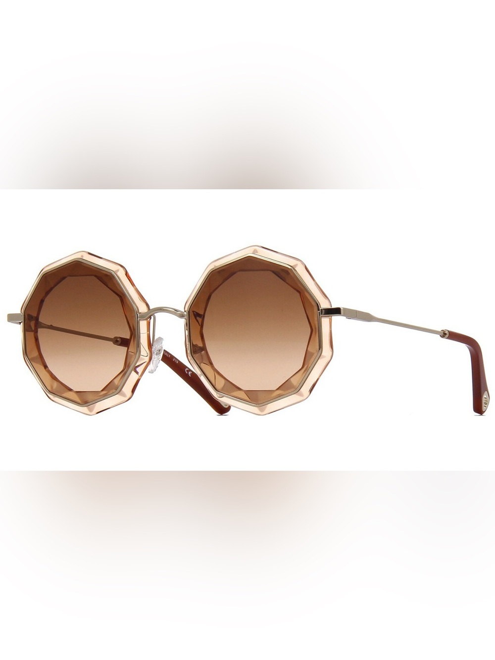 Chloe Rosie faceted CE160S sunglasses